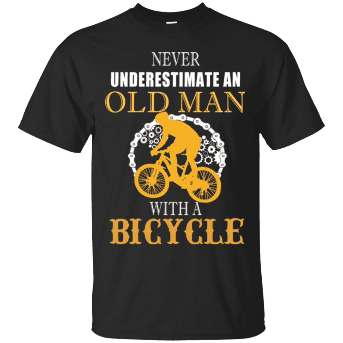 Old Man With Bicycle Tee/Hoodie Lover 'n' Gifts